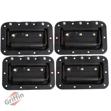 Load image into Gallery viewer, Flush Speaker Cabinet Handles for DJ PA Rack Road Case (Set of 4) by GRIFFIN - Spring Loaded