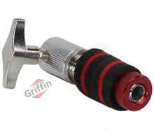 Load image into Gallery viewer, GRIFFIN Hi-Hat Clutch Mount Deluxe Version | Alloy Metal Speed Threads | Universal Cymbal Holder