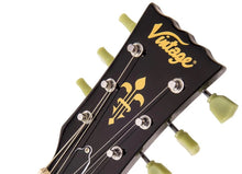 Load image into Gallery viewer, Vintage V100 ReIssued Electric Guitar Gloss Black V100BLK