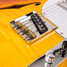 Load image into Gallery viewer, Vintage V72 ReIssued Custom Spec TL Electric Guitar - Flame Tobacco Burst V72FTB