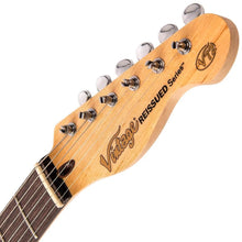 Load image into Gallery viewer, Vintage V72 ReIssued Custom Spec TL Electric Guitar - Flame Tobacco Burst V72FTB