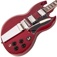 Load image into Gallery viewer, Vintage VS6V ReIssued Vibrola Tailpiece Cherry Red Electric Guitar VS6VCR