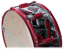 Load image into Gallery viewer, Snare Drum by GRIFFIN - Birch Wood Shell 14"x6.5" with Custom Graphic Wrap (Limited Edition)