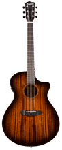 Load image into Gallery viewer, Breedlove Wildwood Pro Concerto Suede Burst CE African Mahogany Acoustic Electric Guitar WWCO38CEAMAM