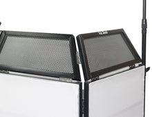 Load image into Gallery viewer, DJ Booth Tabletop With 8FT Lighting Truss Stand Package by FAT TOAD - Foldable Panel Portable Stage