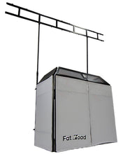 Load image into Gallery viewer, DJ Booth Tabletop With 8FT Lighting Truss Stand Package by FAT TOAD - Foldable Panel Portable Stage