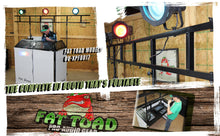Load image into Gallery viewer, DJ Booth Tabletop With 8FT Lighting Truss Stand Package by FAT TOAD - Foldable Panel Portable Stage