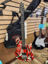 Load image into Gallery viewer, EVH Wolfgang Special Striped Series - Red Black and White Electric Guitar - Like New