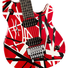 Load image into Gallery viewer, EVH Wolfgang Special Striped Series - Red Black and White Electric Guitar - Like New