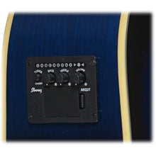 Load image into Gallery viewer, Ibanez PF15ECETBS Transparent Blue Sunburst Acoustic Electric Guitar

