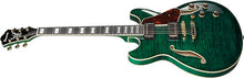 Load image into Gallery viewer, Ibanez AS93FM Artcore Expressionist Electric Guitar Transparent Moss Green