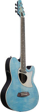 Load image into Gallery viewer, Ibanez Talman TCM50 Open Pore Denim Blue Acoustic Electric Guitar