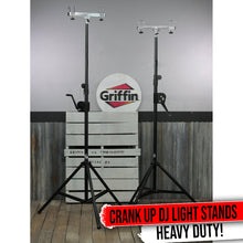Load image into Gallery viewer, Light Trussing Stands by GRIFFIN - T Adapter DJ Booth Kit & Truss System for Lighting Cans & Speaker
