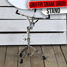 Load image into Gallery viewer, Snare Drum Stand by GRIFFIN - Deluxe Percussion Hardware Base Kit - Double Braced, Light Weight