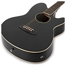 Load image into Gallery viewer, Ibanez Talman TCY10EBK Acoustic Electric Guitar - Black