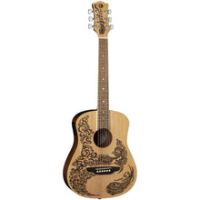Load image into Gallery viewer, Luna Safari SAF HEN PA PACK Henna Paradise Travel Guitar Pack
