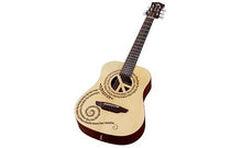 Load image into Gallery viewer, Luna Safari SAF PCE Peace Travel Guitar