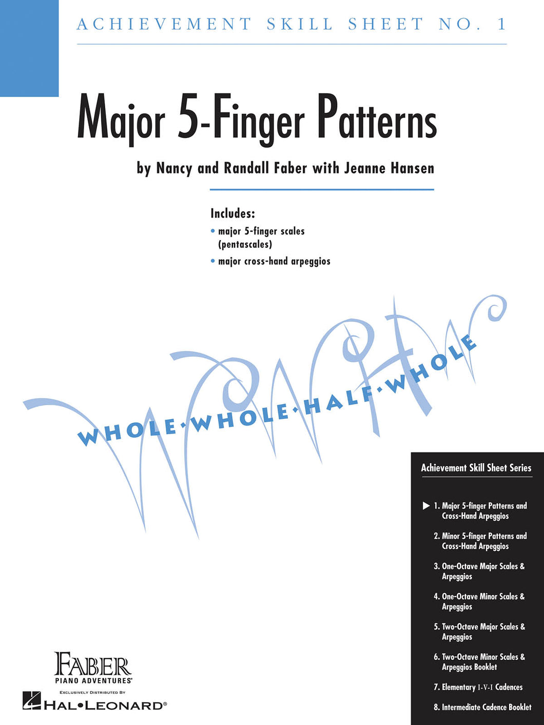 Faber Achievement Skill Sheet No. 1 - Major 5 Finger