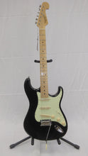 Load image into Gallery viewer, Tagima T-635 Classic Series Strat Style Electric Guitar Black w/mint green pickguard
