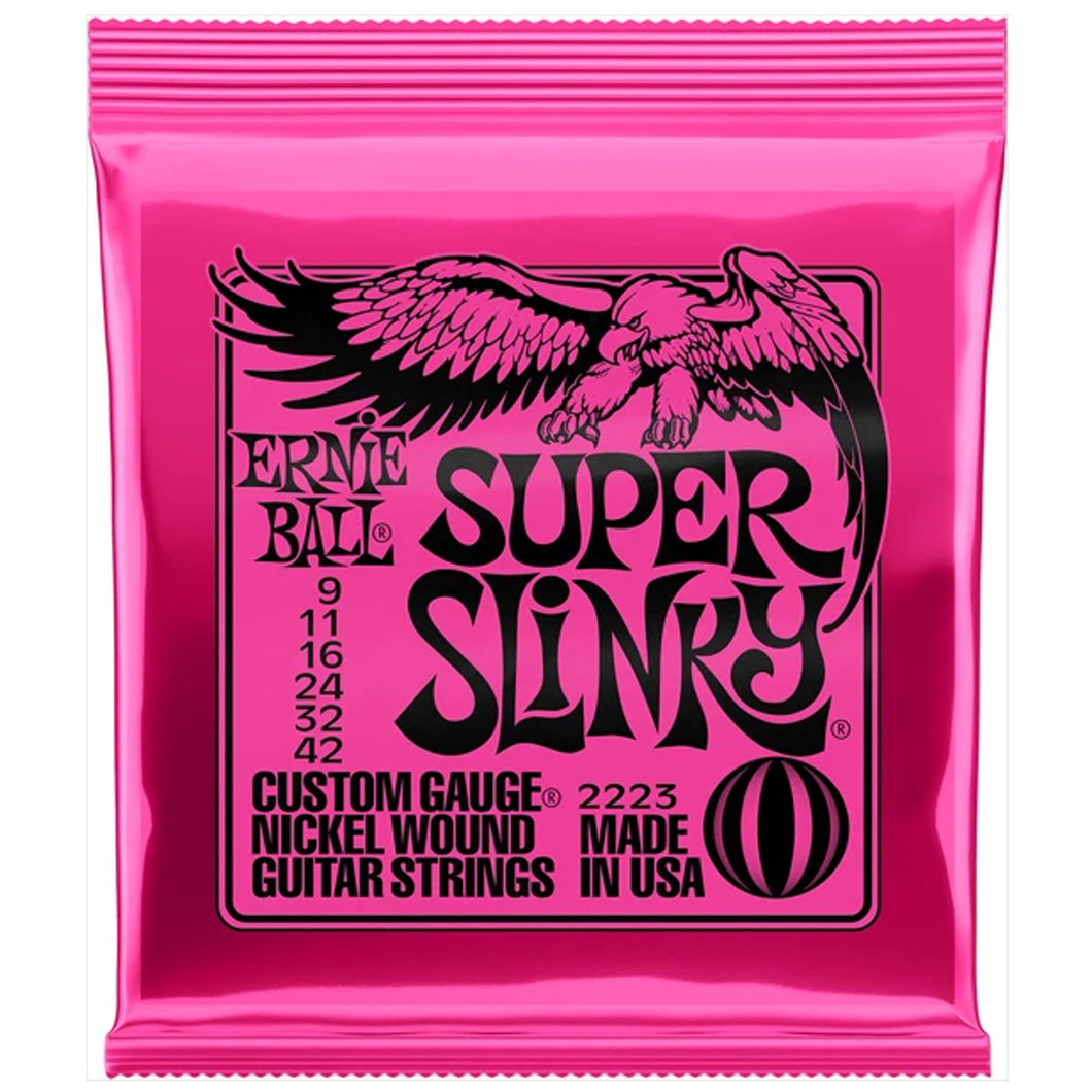 Ernie Ball Super Slinky Strings 2223 Nickel Wound .009-.042
