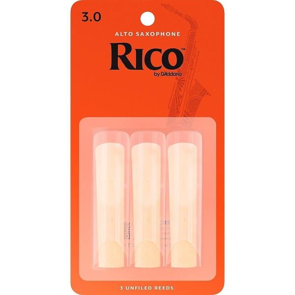 Rico 3.0 Alto Sax Reeds 3 pack RJA0330