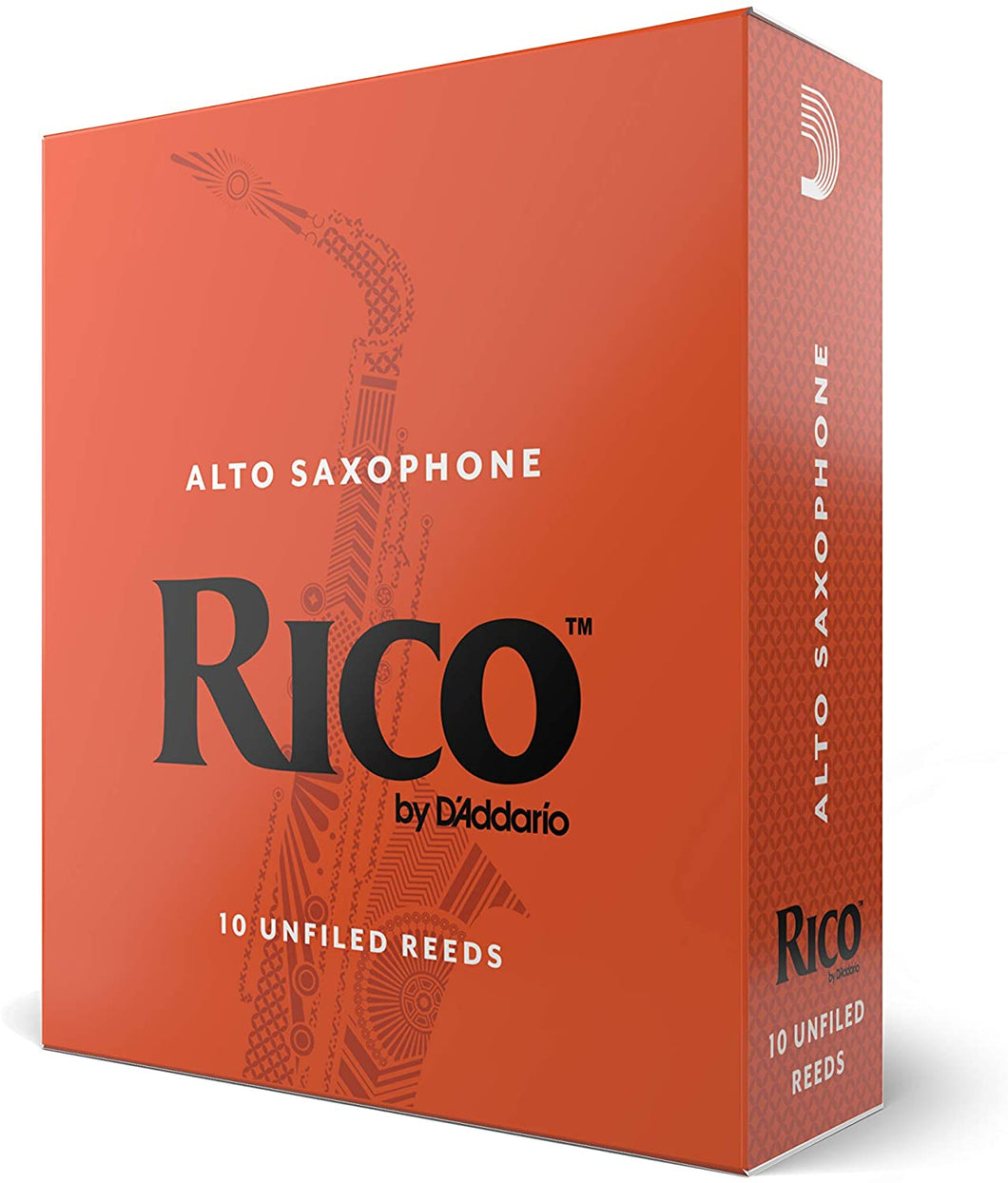 Rico Alto Sax Reeds, Strength 2.0 RJA1020, 10-pack