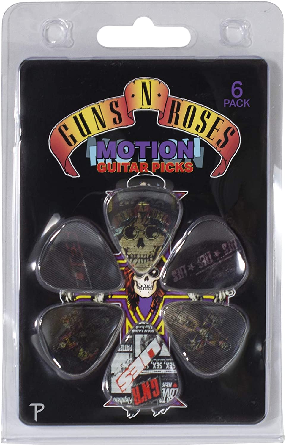Perri's Guns N' Roses Motion Guitar Pick Pack LPM-GNR1