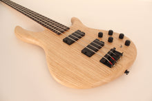 Load image into Gallery viewer, Cort ACTIONDLXASOPN Action Electric Bass Guitar. Open Pore Natural