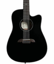 Load image into Gallery viewer, Alvarez AD60-12CE - Artist 12-String Dreadnought Acoustic Electric Guitar - Black