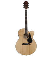 Load image into Gallery viewer, Alvarez AJ80CE Artist 80 Series Jumbo Electric Acoustic Guitar Natural