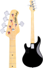 Load image into Gallery viewer, Sterling by Music Man S.U.B. Series Ray5 StingRay Bass, 5-String, Black RAY5-BK-M1