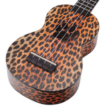 Load image into Gallery viewer, Mahalo MA1CH Art II Series Soprano Ukulele. Cheetah Motiff