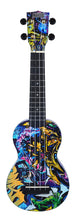Load image into Gallery viewer, Mahalo MA1GR Art II Series Soprano Ukulele. Graffiti Motif
