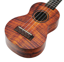 Load image into Gallery viewer, Mahalo MA1KA Artist Elite Series Soprano Ukulele. Koa Photo Flame