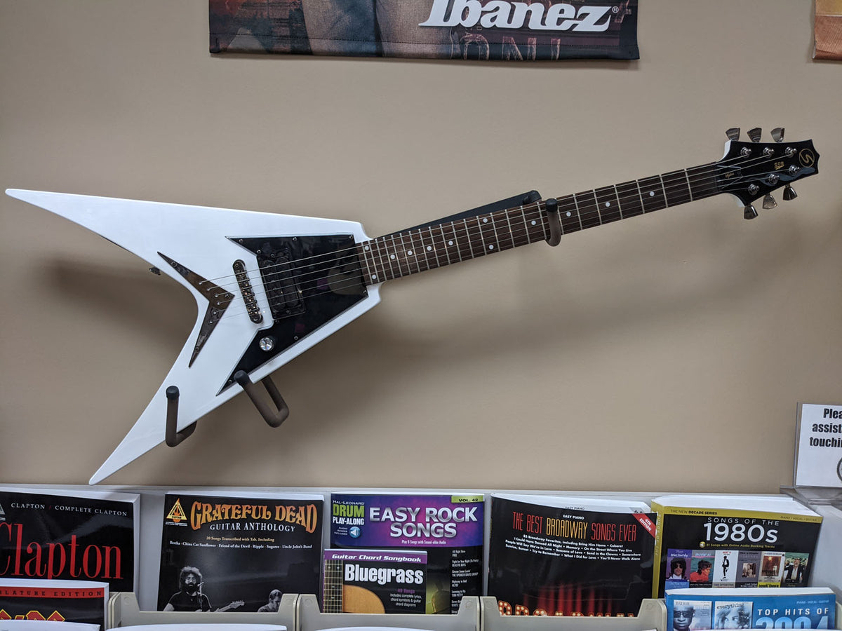 Samick Flying V Electric Guitar SL10CLW White