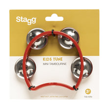 Load image into Gallery viewer, Stagg TAB-MINI Red Mini Tambourine