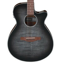 Load image into Gallery viewer, Ibanez AEG70TCH Acoustic Electric Guitar, Trans Charcoal