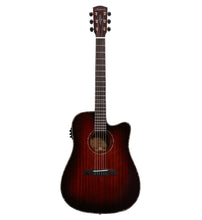 Load image into Gallery viewer, Alvarez MDA66CESHB Masterworks Dreadnought Acoustic-Electric Guitar Shadow Burst w/Padded Gigbag