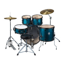 Load image into Gallery viewer, Ddrum D2 Player - Blue Pinstripe - 5 pc Complete drum set with cymbals