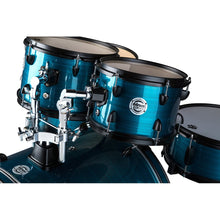 Load image into Gallery viewer, Ddrum D2 Player - Blue Pinstripe - 5 pc Complete drum set with cymbals