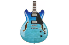 Load image into Gallery viewer, Ibanez AS73FM Artcore Semi-Hollow Body Electric Guitar Azure Blue