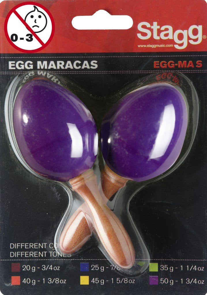 Stagg Egg Maracas EGG-MA S/PP