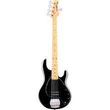 Load image into Gallery viewer, Sterling by Music Man S.U.B. Series Ray5 StingRay Bass, 5-String, Black RAY5-BK-M1