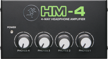 Load image into Gallery viewer, Mackie HM-4 4 Way Headphone Amplifier