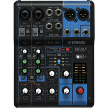 Load image into Gallery viewer, Yamaha MG06X 6-channel Mixer with Effects