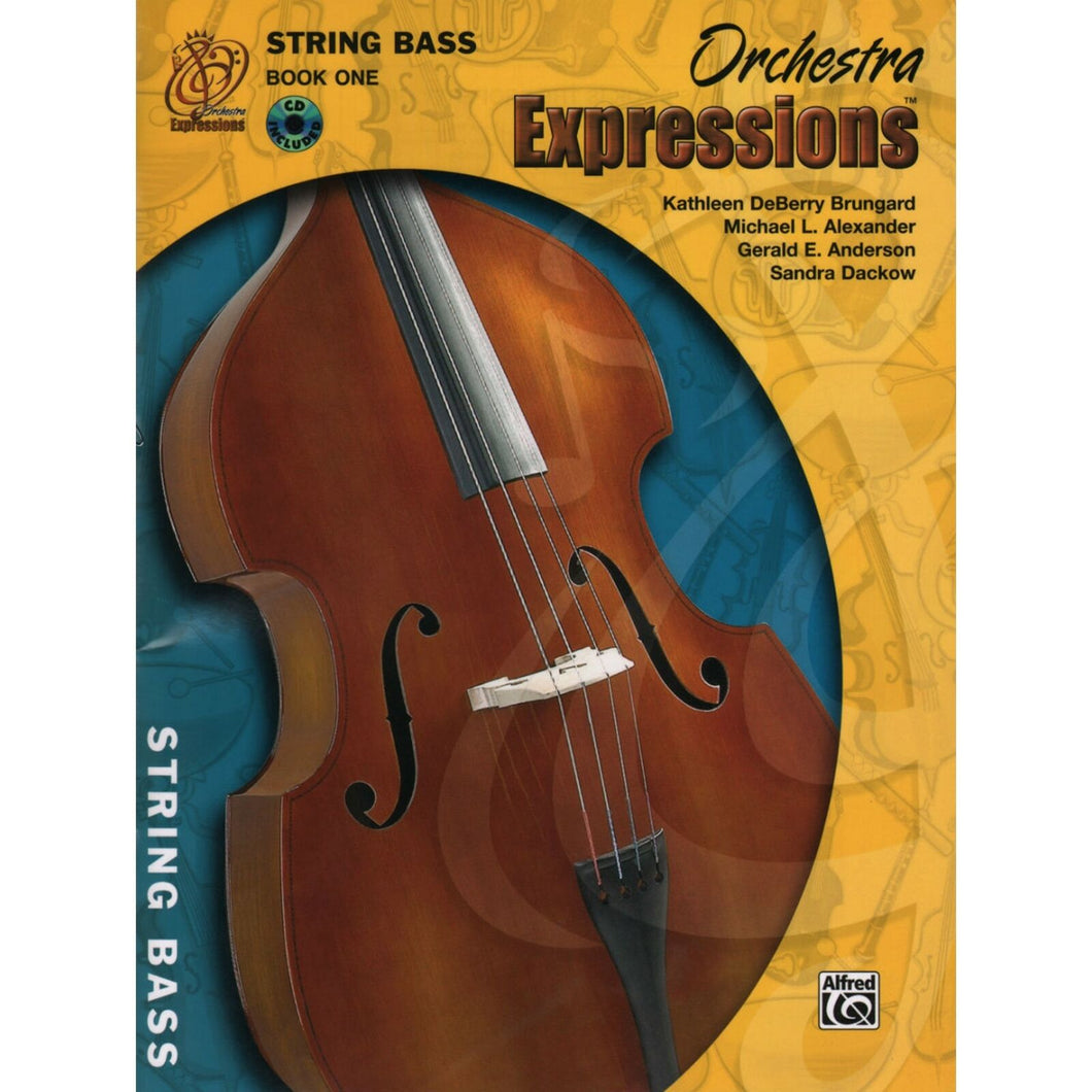 Orchestra Expressions Book 1 String Bass w/CD