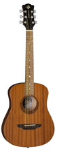 Load image into Gallery viewer, Luna Safari SAF MUS MAH Mahogany Acoustic Guitar with gigbag