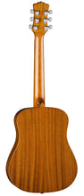 Load image into Gallery viewer, Luna Safari SAF TATTOO Mahogany Acoustic Guitar with gigbag