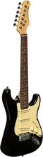 Load image into Gallery viewer, Stagg SES-30 Strat Style 3/4 Size Electric Guitar - Black