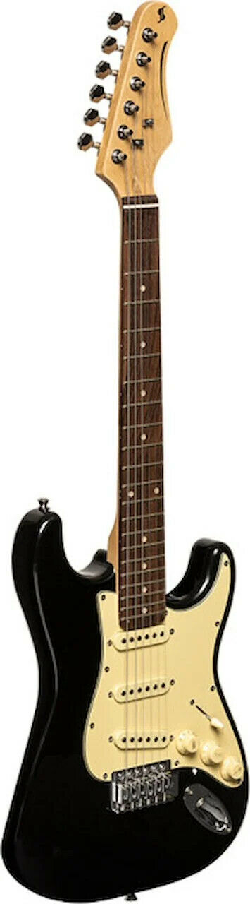 Stagg SES-30 Strat Style 3/4 Size Electric Guitar - Black